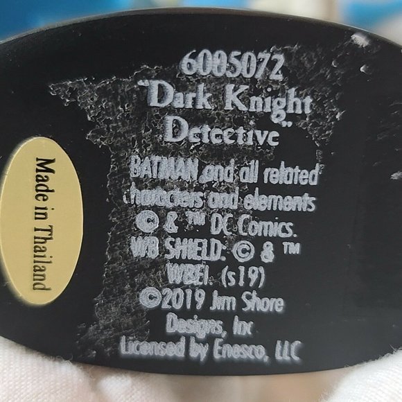DC Comics Jim Shore Enesco Batman Dark Knight Detective Silver Age Ornament NIB - Picture 4 of 7
